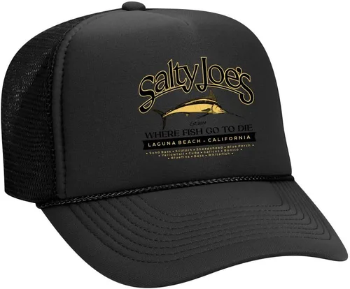 Vista 4 de SALTY JOES Colección de gorras de camionero de espuma Snapback