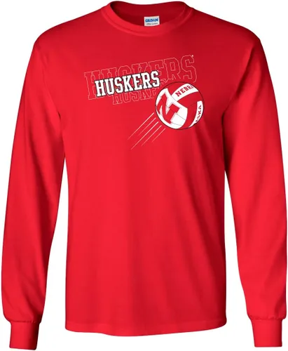 Vista 20 de CornBorn Elige tu diseño - Camisetas de manga larga de voleibol de Nebraska