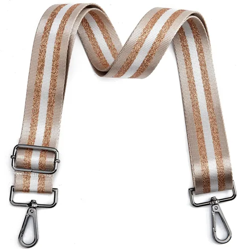 Vista 68 de LVYOUME Correa para bolso, accesorios plateados, correas anchas para bolsa, correa de hombro ajustable para bolsos