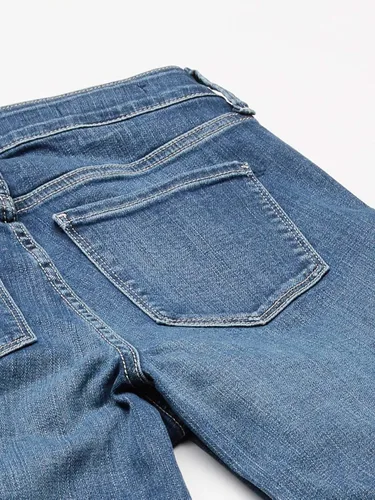 Vista 6 de NYDJ - Pantalones Marilyn de mezclilla rectos para mujer.