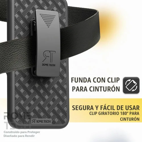 Vista 3 de Funda con clip para Samsung Galaxy A35 5G de Rome Tech