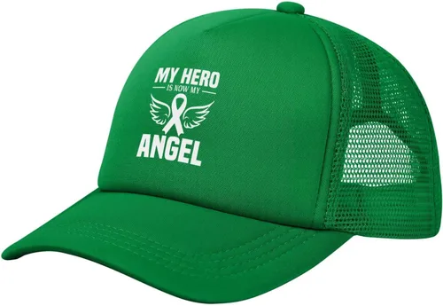 Vista 2 de My Hero is Now My Angel Cap Fashion Trucker Baseball Hat Unisex