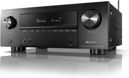 Vista 7 de Denon AVR-X1700H Receptor AV de 7.2 canales - 80W/canal, video HDMI 8K avanzado con eARC, Dolby Atmos, DTS:X, HEOS integrado, control de voz
