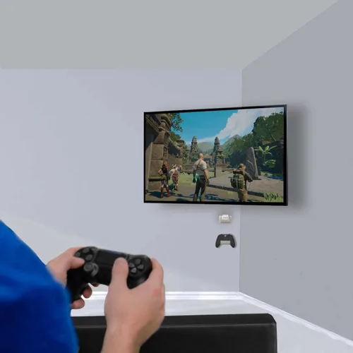 Vista 7 de VIVO Universal Video Game Controller Wall Mount Holders, Compatible with PlayStation, Xbox, NVIDIA, Nintendo Switch Controllers, and More, 2-Pack