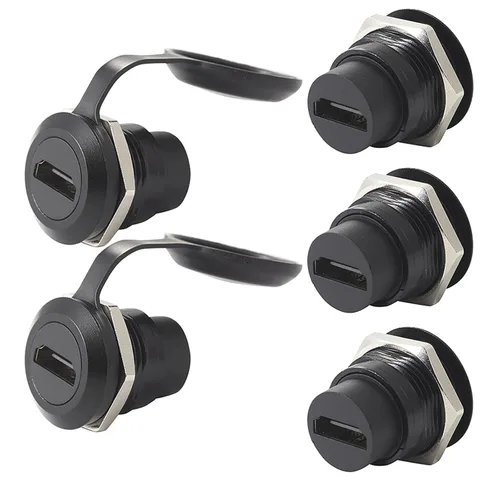 Vista 9 de PENGLIN Acoplador de montaje en panel HDMI 2.0 hembra a hembra de 2 piezas Resolución 4K@60Hz,Compatible con video 3D,Señal de audio y video cero