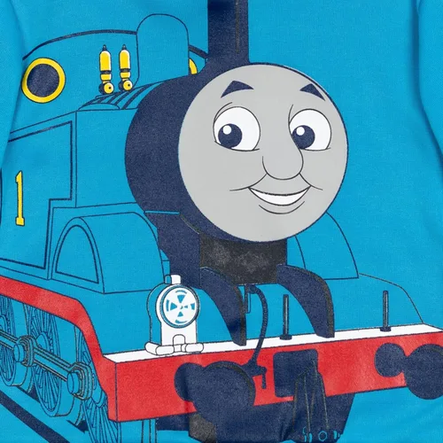 Vista 2 de Thomas Friends Sudadera con capucha de forro polar para niños pequeños Rojo