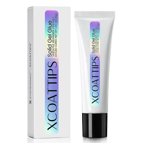 Vista 26 de BTArtboxnails XCOATTIPS White French Tip Press On Nails, XXS Squoval, Pink Lamp-Curable, 4-Week Wear, Natural Nail Look, Salon Quality Value at