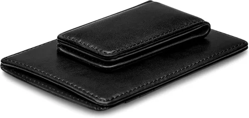Vista 5 de Bosca Cartera con bolsillo frontal para hombre en piel vieja - RFID