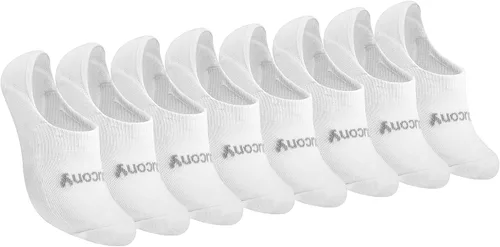 Vista 21 de Saucony 8 pares de calcetines invisibles acolchados para mujer. Armario (8 Pares)