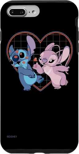 Vista 12 de Disney Lilo and Stitch Angel Heart Kisses - Carcasa para iPhone 17