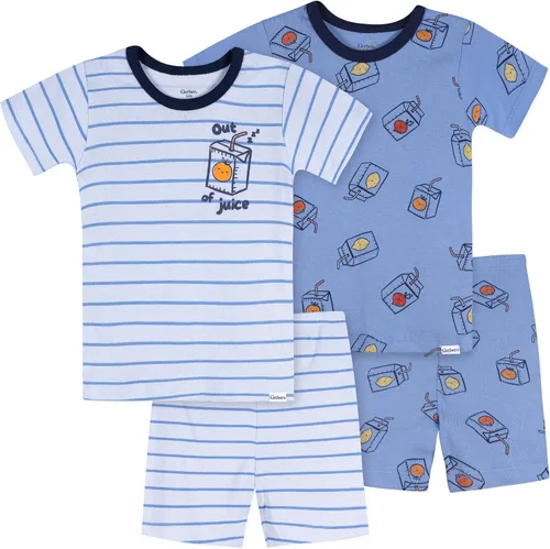 Vista 16 de Gerber Conjunto de pijama de 4 piezas para bebé niño Oso Gris