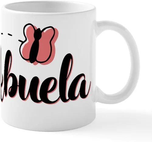 Vista 5 de CafePress Taza de café de cerámica Number One Abuelo de 11 oz (11.0 fl oz)