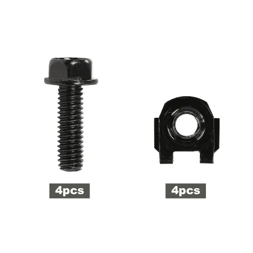 Vista 3 de G-PLUS Tuercas especiales en U y tornillos de montaje de brazo inferior A, 8 piezas compatibles con GM 1955-2007