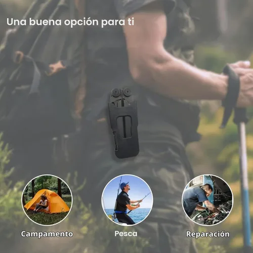 Vista 5 de iGuerburn - Funda de rotación de 360° para LEATHERMAN Wave & Wave +