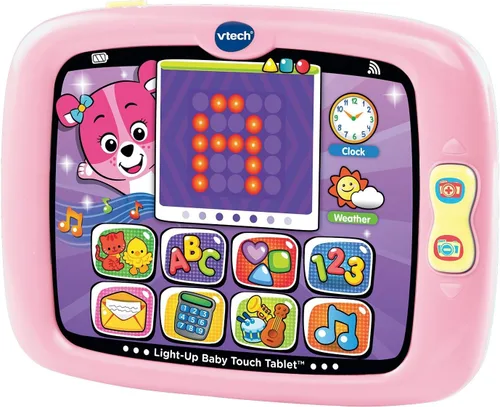 Vista 7 de VTech Tableta táctil para bebé iluminada, naranja