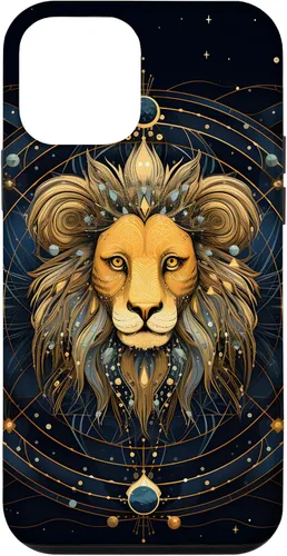 Vista 16 de Leo Zodiac Sign Lion Horoscope Constellation Case for iPhone 17