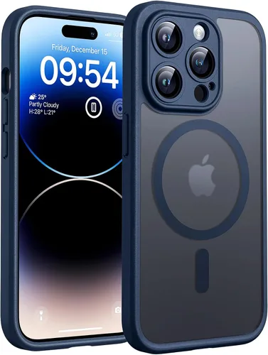 Vista 16 de TOCOL Funda magnética para iPhone 11, protección completa mejorada de la cámara, compatible con Magsafe, protección de grado militar, parachoques