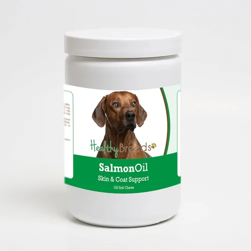Vista 400 de Healthy Breeds Affenpinscher - Masticables suaves de aceite de salmón, 90