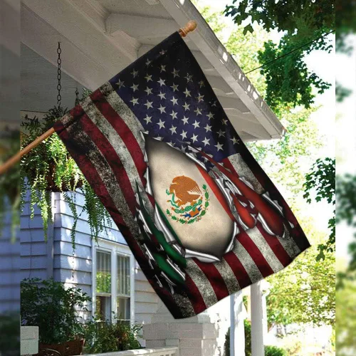 Vista 5 de Banderas QNK265F, bandera de casa (29.5 x 39.5 pulgadas), banderas de jardín de casa de poliéster de alta calidad, banderas decorativas