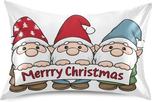 Vista 10 de Nander Funda de almohada de satén estándar de Pascua, huevos coloridos y orejas de conejo, funda de almohada para el hogar, funda de almohada suave