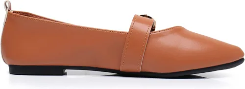 Vista 3 de VenusCelia Women's Mary Jane Flat Shoe