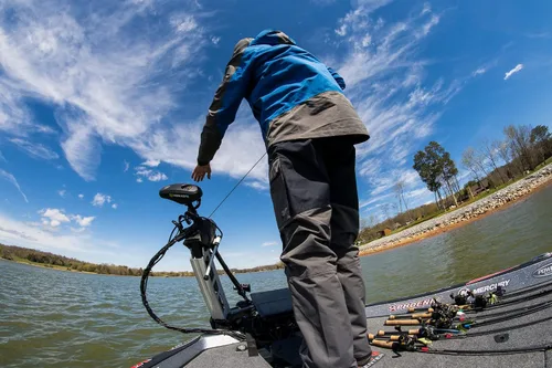 Vista 5 de HUK Chaqueta impermeable para hombre Torurnament a prueba de viento y agua