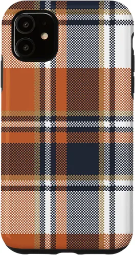 Vista 8 de Funda para iPhone 13 Pro, color azul marino, Halloween, otoño, calabazas