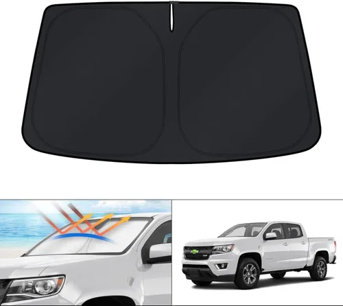 Vista 91 de KUST Parasol para parabrisas para BMW X1 F48 2016, 2017, 2018, 2019, 2020, 2021, 2022, accesorios de ajuste personalizado, parasol plegable