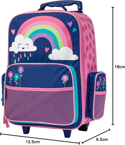 Vista 11 de Stephen Joseph Equipaje Clásico Rodante para Niños, Equipaje para Niños, Equipaje Rodante de Viaje para Niños Pequeños, Maleta para Niños