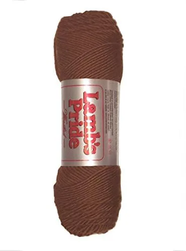 Vista 10 de Brown Sheep Co. - Hilo de lana y mohair de una capa en colores para el cabello de muñecas (Auburn)