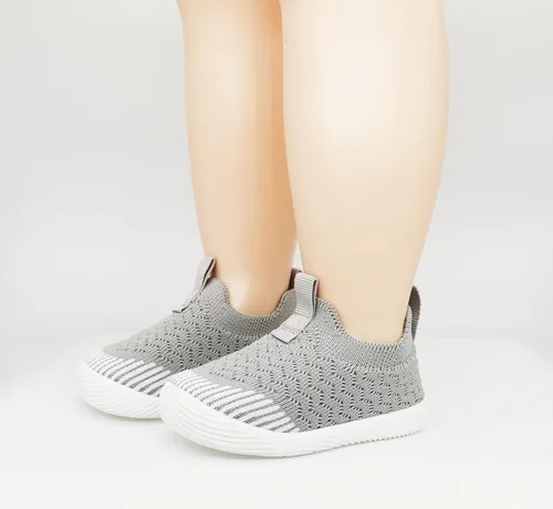 Vista 2 de iSusuJo Zapatos de bebé para niño y niña, zapatos para caminar sin cordones para bebés, zapatos para primeros pasos, 6, 9, 12, 18, 24 meses