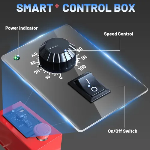 Vista 4 de Nuevo extractor de miel eléctrico para 2/4 marcos con cubierta protectora, dispositivo de control inteligente de 2ª generación diseñado