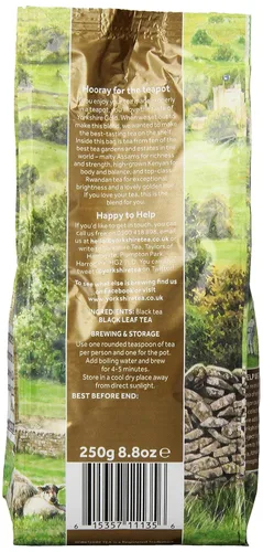 Vista 2 de Taylors of Harrogate Yorkshire Gold - Juego de bolsitas de té y hojas sueltas