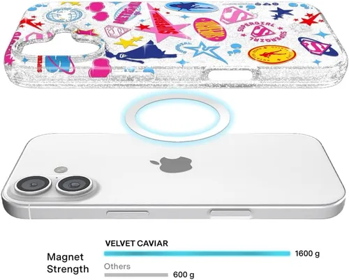 Vista 1418 de VELVET CAVIAR Funda para iPhone 15, compatible con MagSafe, probada contra caídas de 10 pies, fundas protectoras de diseño, leopardo color rosa