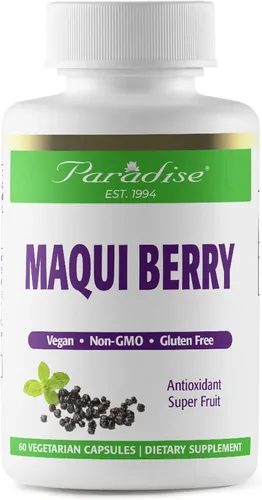 Vista 3 de Paradise Herbs Paquete antioxidante Maqui Berry + ORAC Energy Greens
