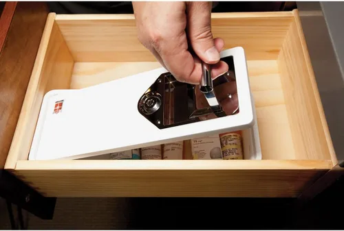 Vista 3 de MEDICINE RX SAFE - Caja fuerte con llave de barril para botiquín