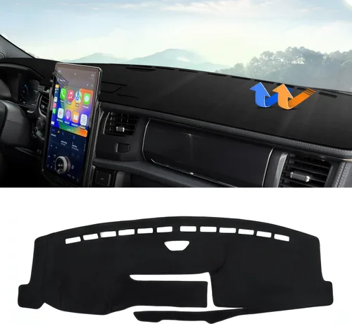 Vista 27 de Autorder - Tapete para cubierta de tablero de instrumentos para camioneta Ford F100/F150/F250/F350/Bronco Pickup Truck, 1973-1977 1978 1979