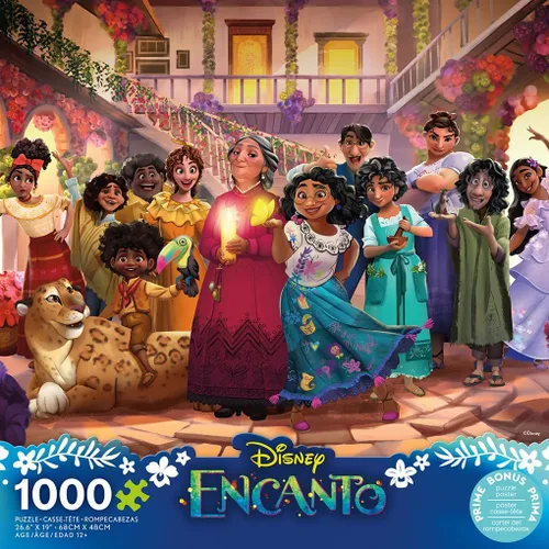 Vista 2 de Ceaco - Disney - Familia Encanto - Rompecabezas de 1000 piezas