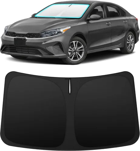 Vista 131 de INSAUTO Accesorios para parasol de parabrisas de ajuste personalizado para Acura RDX 2019-2026, parasol plegable para ventana delantera, reflector