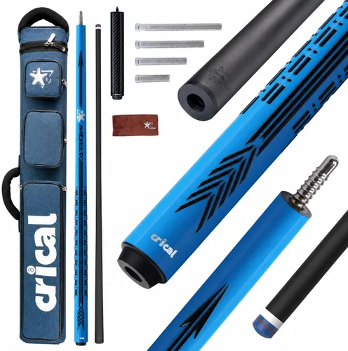 Vista 16 de CRICAL Carbon Fiber Pool Cue Stick, Pro Taper Shaft Low Deflection