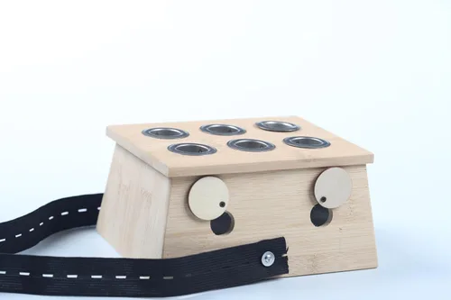 Vista 3 de Solid Wood Small moxibustion Box moxibustion Therapy