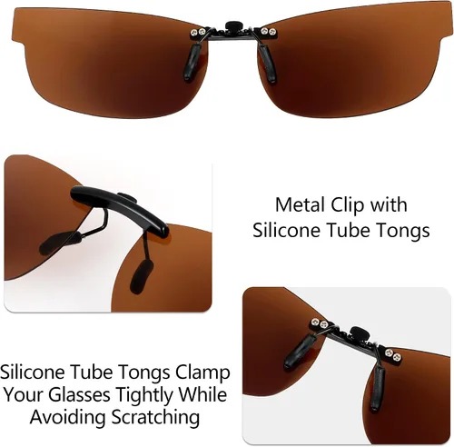 Vista 5 de Gafas de sol polarizadas CLIP-ON para Oakley Metal Plate (55) OX5038 55x18 5038
