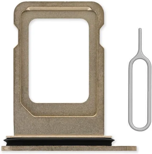 Vista 7 de Bandeja de repuesto para tarjeta SIM para iPhone 13 Pro y iPhone 13 Pro Max (verde alpino) con anillo de goma impermeable y pasador de expulsión