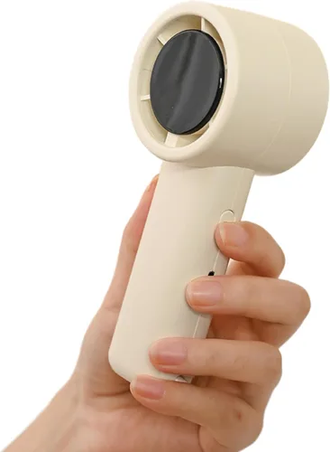 Vista 11 de Mini ventilador de mano turbo portátil, recargable, velocidad ajustable de 1 a 100 USB, ventilador de bolsillo de refrigeración USB, ligero
