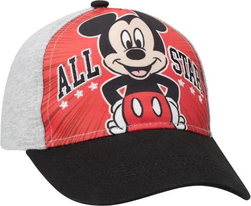 Vista 6 de Disney Gorro Mickey Mouse para niño, gorra de béisbol con espalda a presión, 4 a 7 años