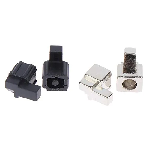 Vista 8 de GGZone Left Right Slider Buckle Metal Lock Latch Bracket Replacement for Nintendo Switch Joy-Con Repair Tool Parts NS JoyCon Controller