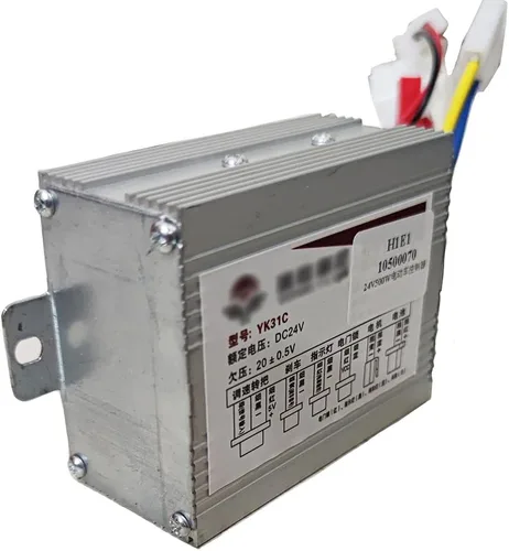 Vista 5 de 24v 24 voltios 500w motor cepillo controlador de velocidad para bicicleta eléctrica bicicleta scooter