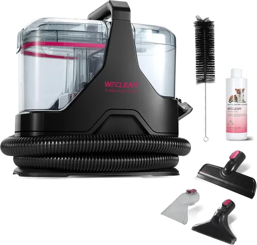 Vista 8 de WECLEAN C1 Extractor portátil para sofá y alfombra Limpiador de tapicería para limpieza profunda Blanco