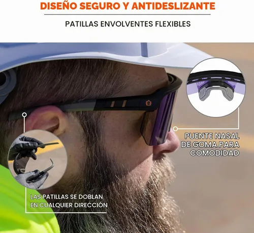 Vista 5 de Ergodyne Skullerz AEGIR - Lentes de sol de seguridad antiarañazos