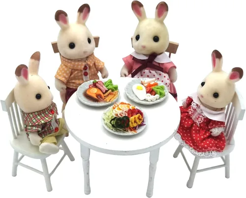 Vista 5 de 3 alimentos dietéticos en miniatura para casa de muñecas Comida pequeña comida muñecas coleccionables, comida para muñecas, kits de casa de muñecas